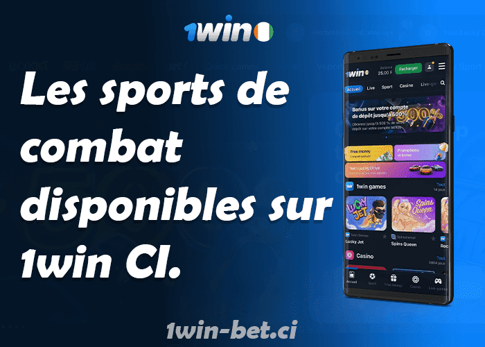 Les sports de combat disponibles sur 1win Côte d’Ivoire