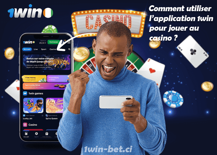 Comment utiliser l’application 1win pour jouer au casino ?