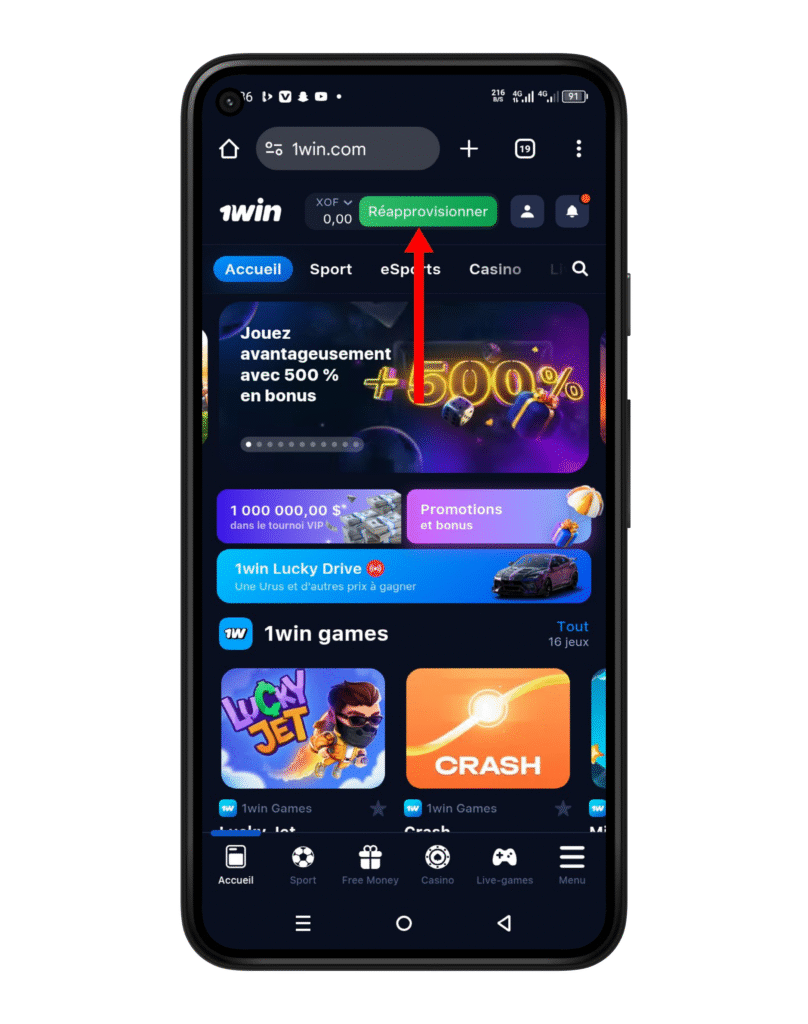 Comment bénéficier des cashback et des promotions sur 1Win ? 7 Recharger le compte 1win Bet CI