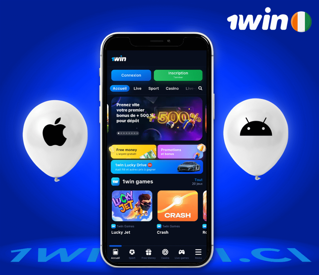 1win apk : comment télécharger 1win app pour Android et iOS ?
