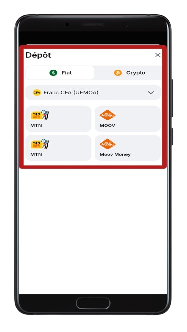 Choisir la méthode de votre choix